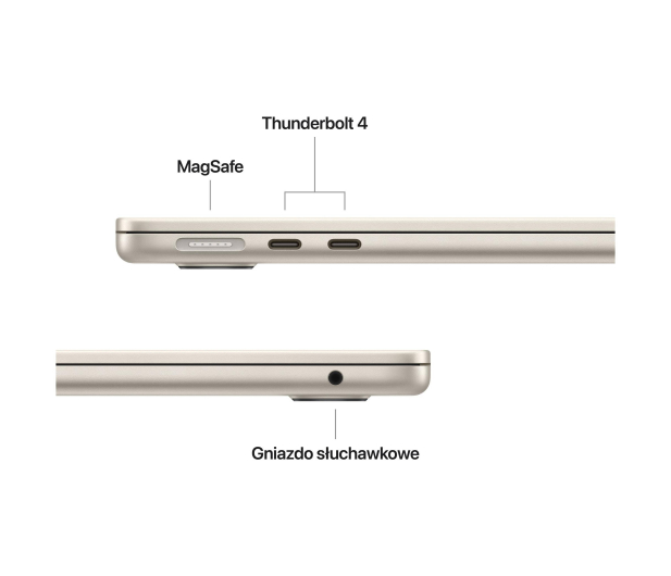 Apple MacBook Air M4/16GB/512/Mac OS Księżycowa Poświata 10R 36msc - 1322406 - zdjęcie 7